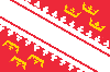 Thumbnail Flag of Alsace (4096px wide) royalty-free image