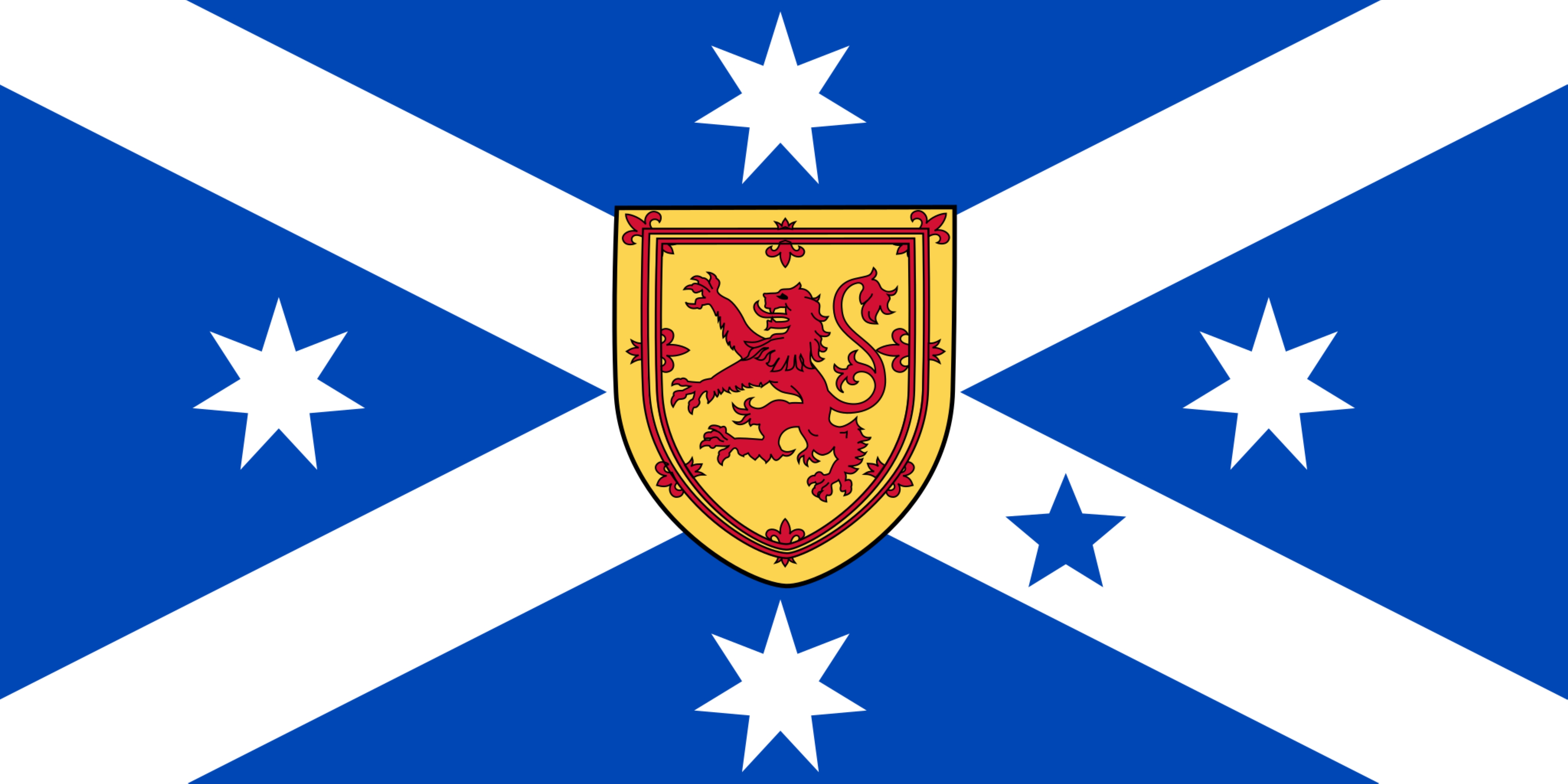 Thumbnail Flag of Australia Scottish Heritage (4096px wide) royalty-free image