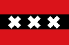 Thumbnail Flag of Amsterdam (4096px wide) royalty-free image