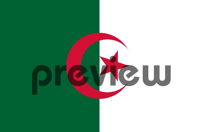Product picture Flag of Algeria (4096px wide) royalty-free image