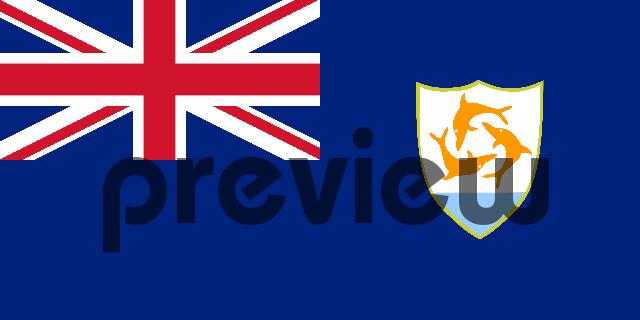 Product picture Flag of Anguilla (4096px wide) royalty-free image