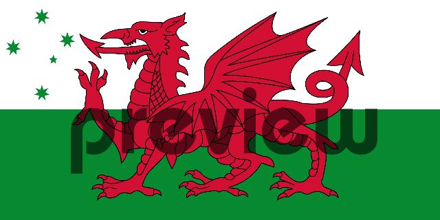 Product picture Flag of Australia Welsh Heritage (4096px wide) royalty-free image