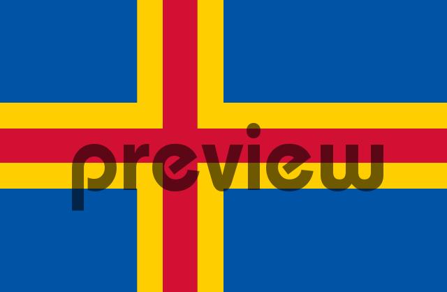 Product picture Flag of the Aland Islands (4096px wide) royalty-free image