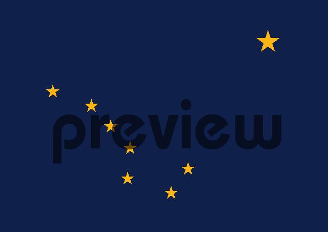 Product picture Flag of Alaska (4096px wide) royalty-free image