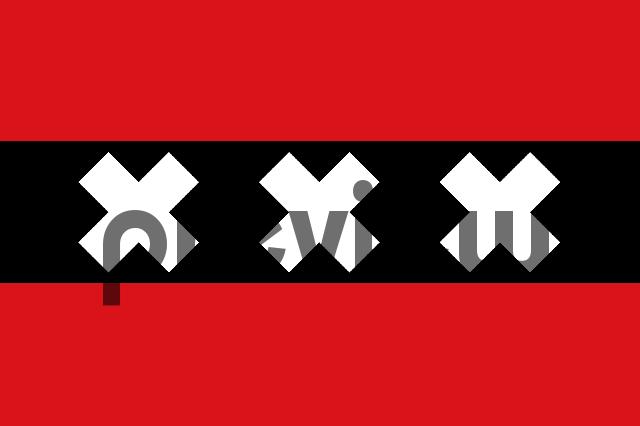 Product picture Flag of Amsterdam (4096px wide) royalty-free image